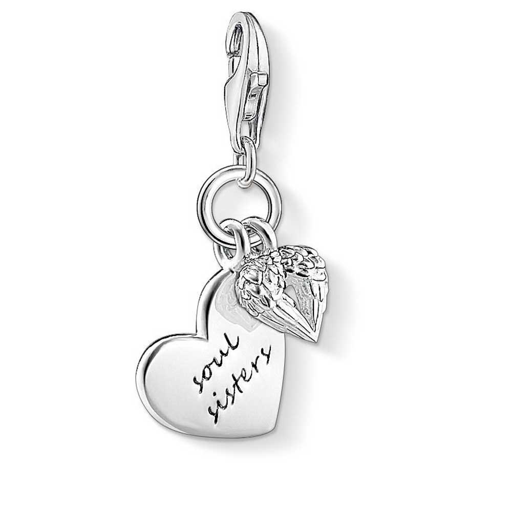 Soul Sisters Heart Charm (Silver)
