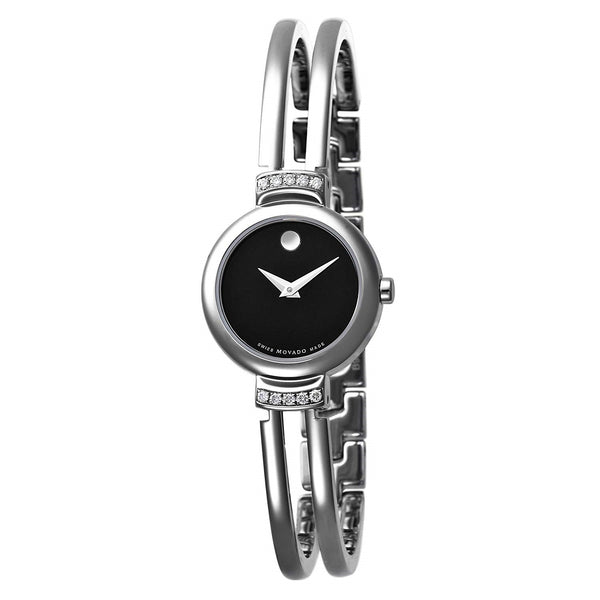 Movado Women's 0606239 Harmony Stainless Steel with 10 Sets of Diamonds Watch