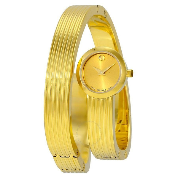 Movado Women's 0606806 Museum Gold-Tone Stainless Steel Watch