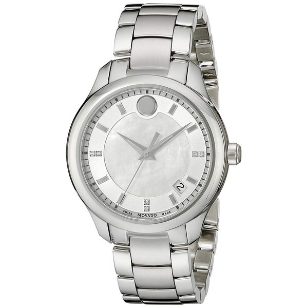 Movado Women's 0606978 Bellina Diamond Stainless Steel Watch
