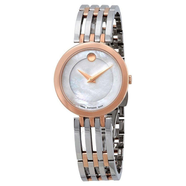 Movado Women's 0607114 Esperanza Dot Two-Tone Rose Gold-tone Stainless Steel Watch