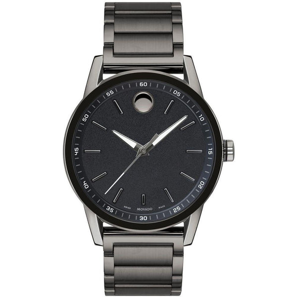 Movado Men's 0607226 Museum Sport Gunmetal Stainless Steel Watch