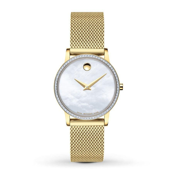 Movado Women's 0607307 Museum Gold-Tone Stainless Steel Watch