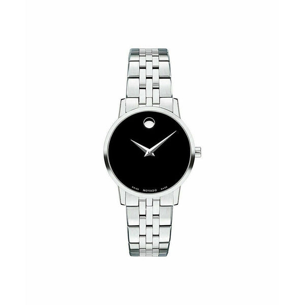 Movado Women's 0607397 Museum Black Stainless Steel Watch