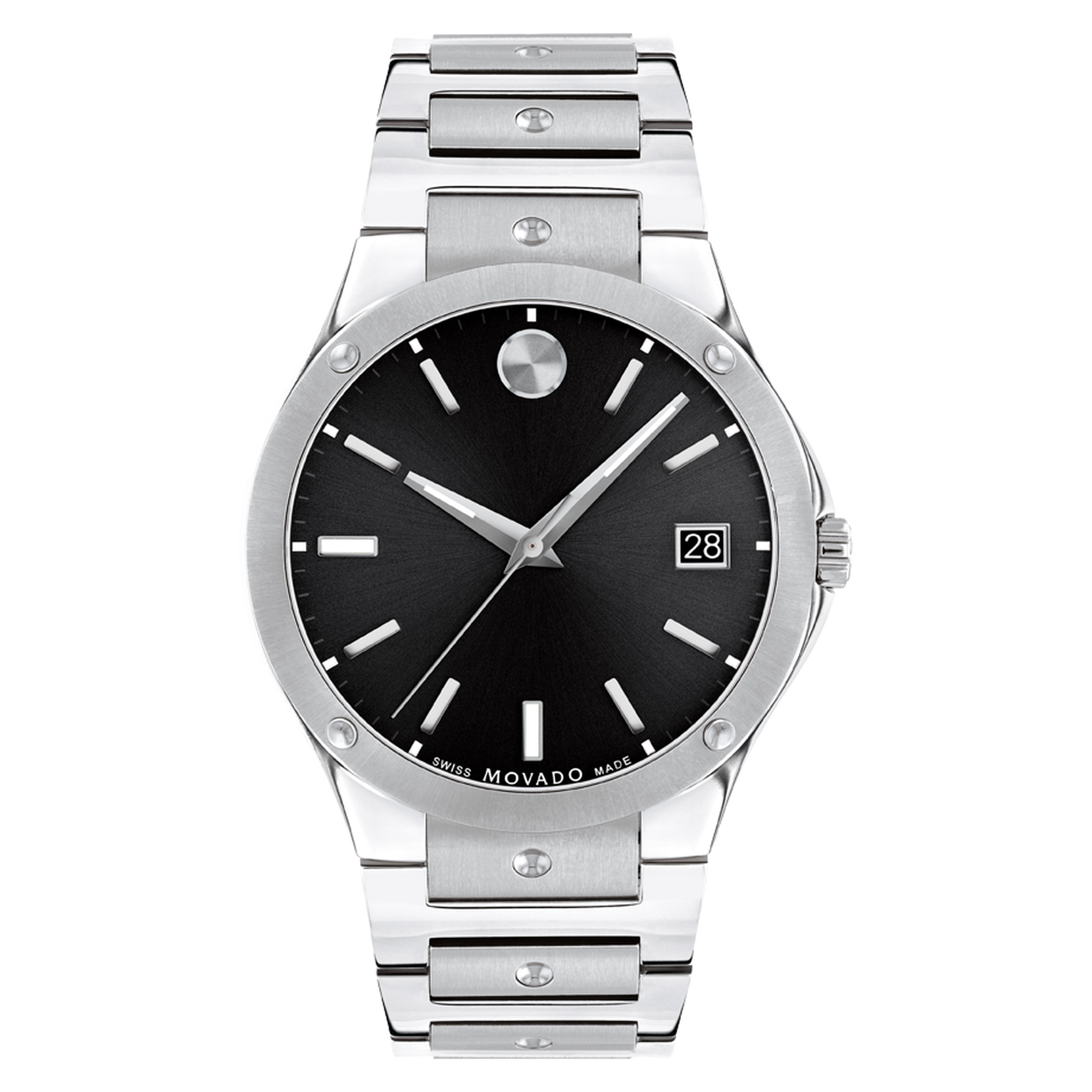 Movado SE (Silver/Black)
