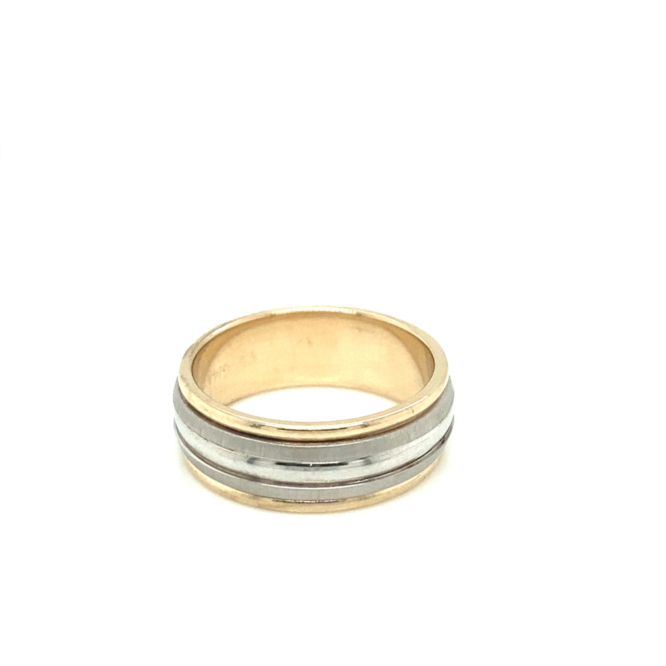 14k 2/T Gold Wedding Ring
