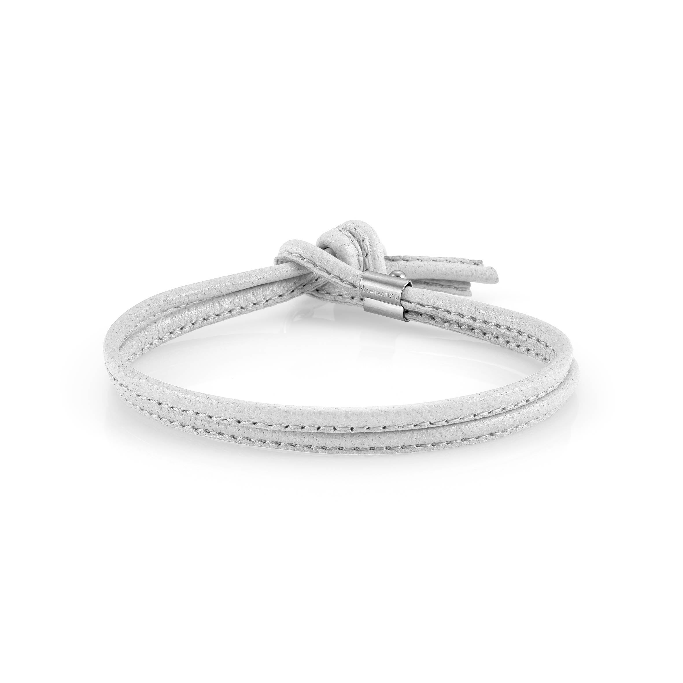 Short Bracelet in coloured leather