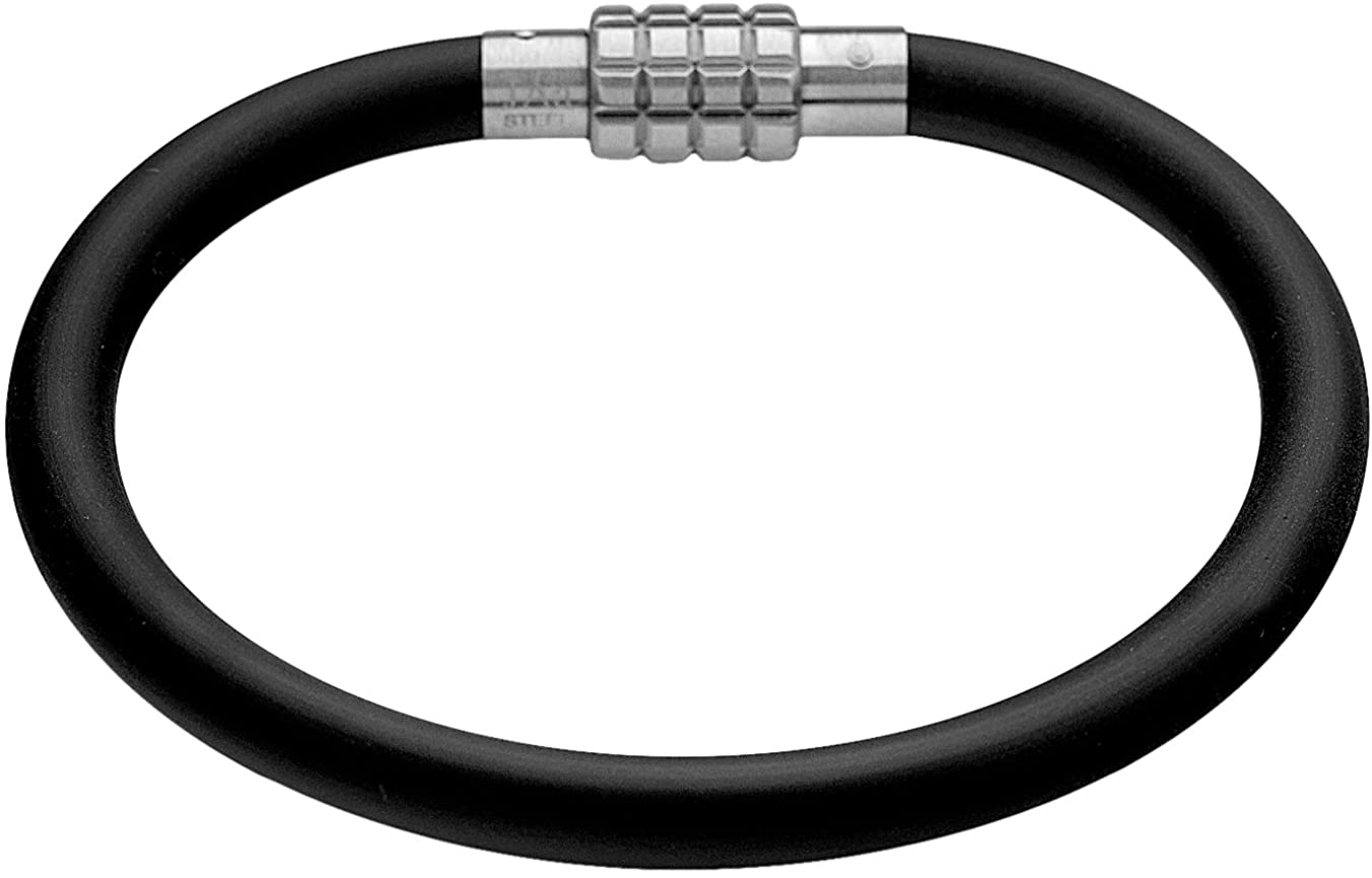 Black Rubber Bracelet