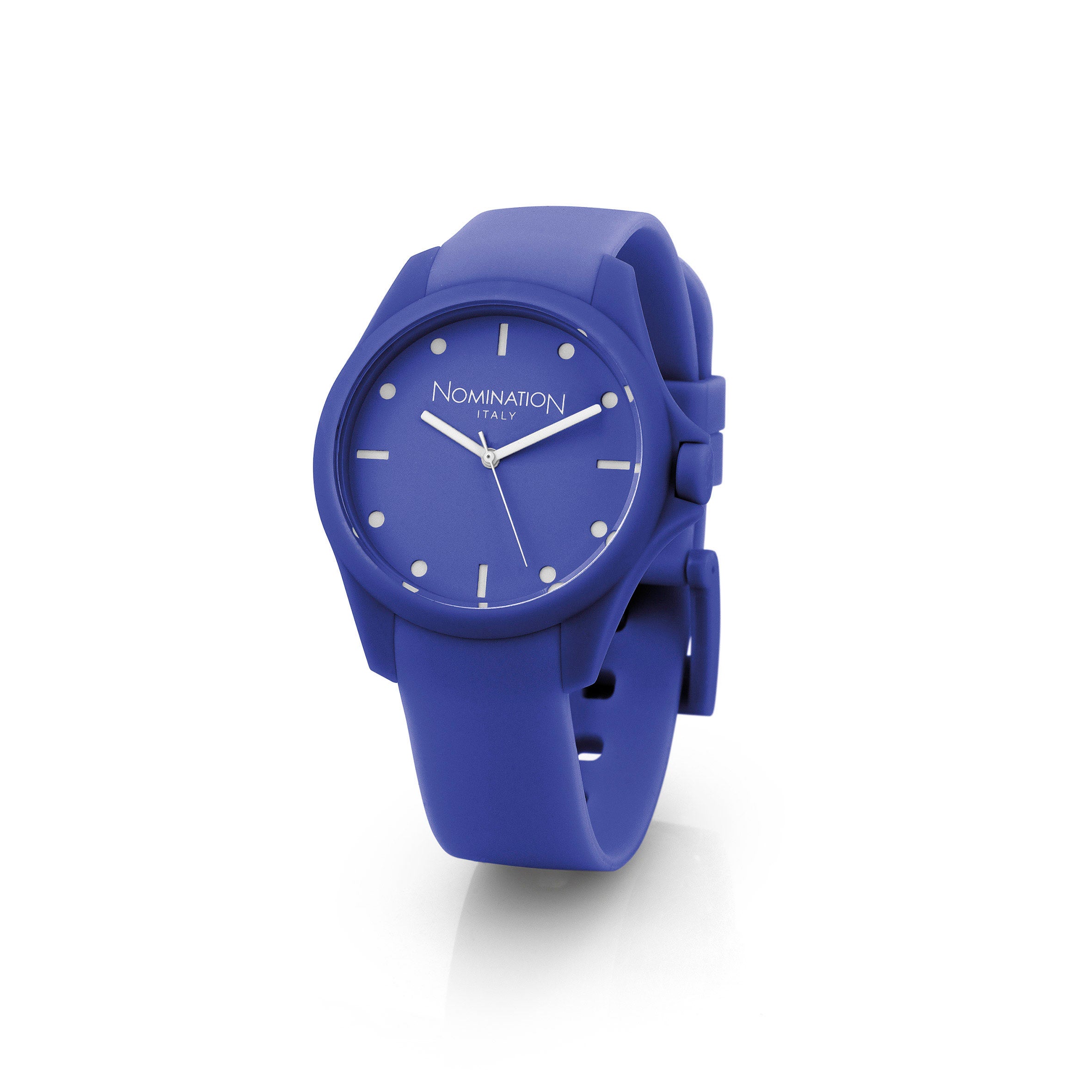 Blue Pure Watch with Silicon Wrist Strap