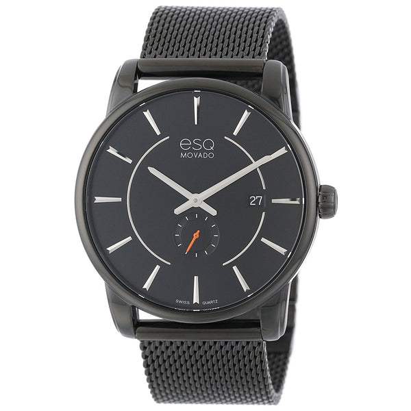 ESQ By Movado Men's 07301445 Capital Black Stainless Steel Watch
