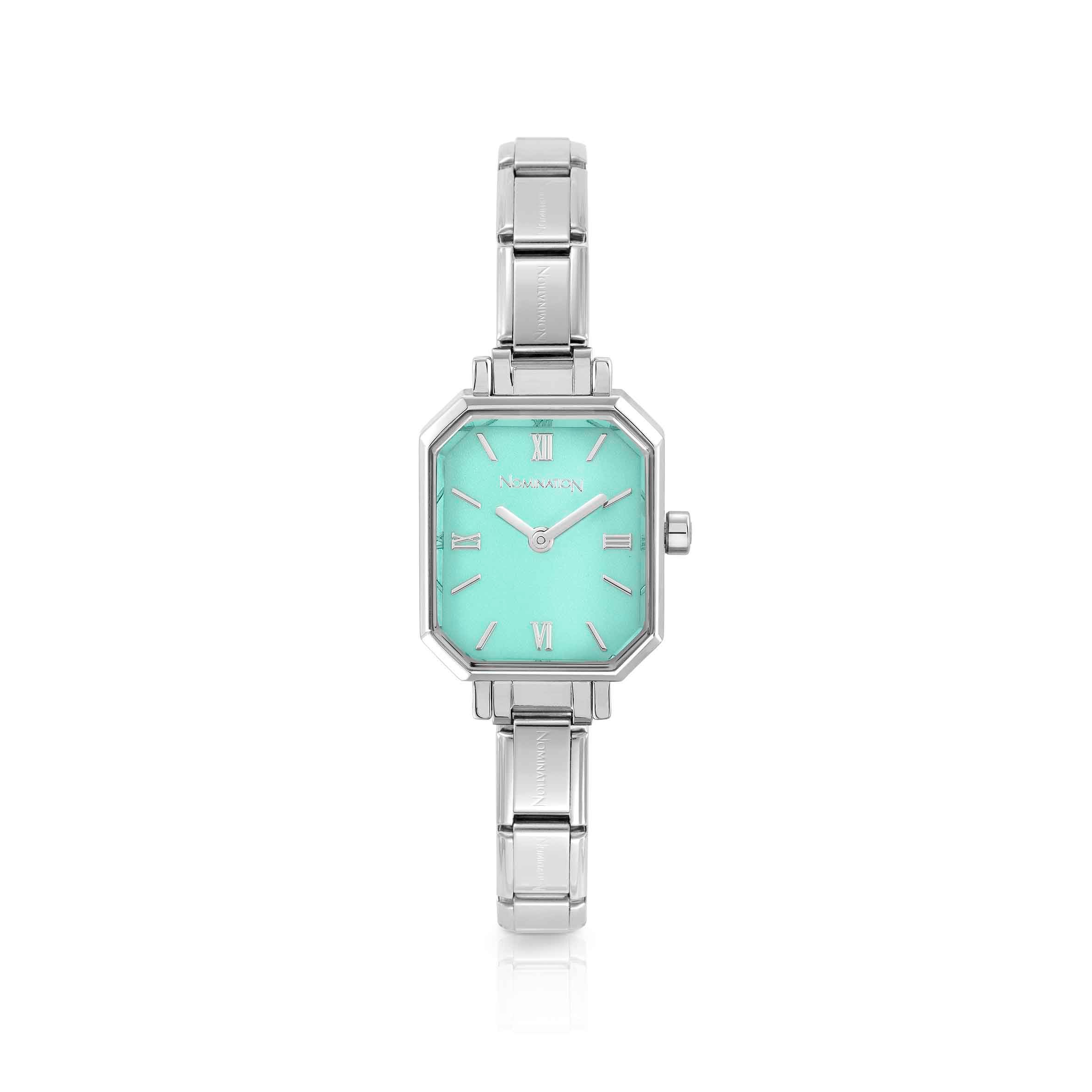 Paris watch, Turquoise Green
