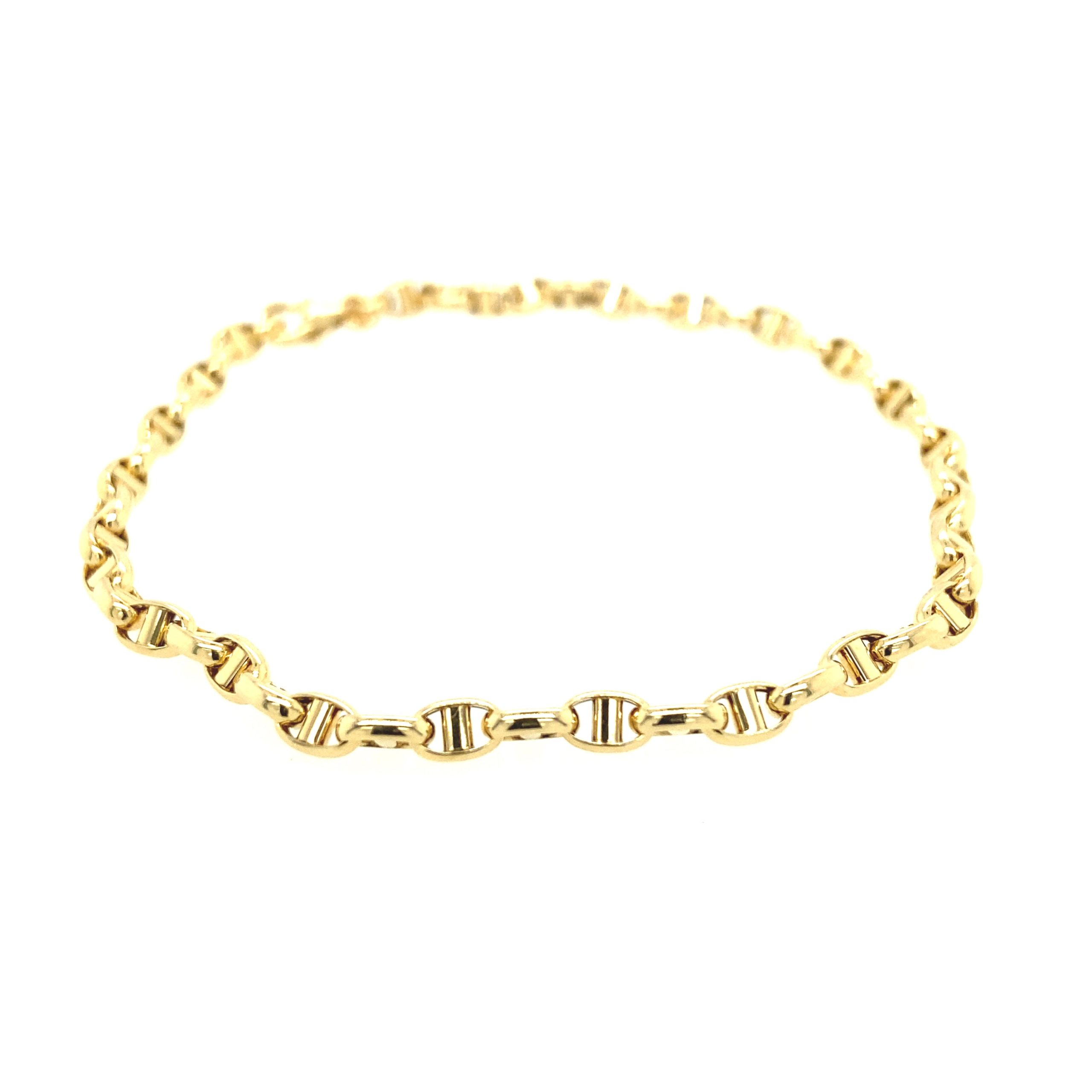 14K Gold Marine Links Bracelet