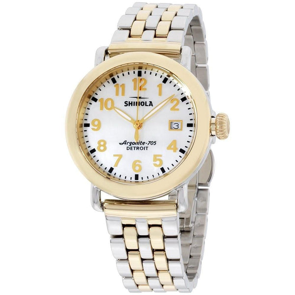 Shinola Women's 10000237 The Runwell Two-Tone Stainless Steel Watch