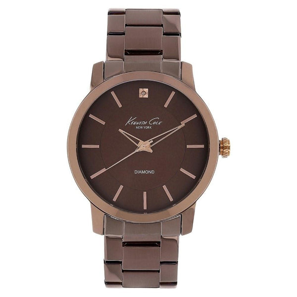 Kenneth Cole Men's 10007959 Classic Brown Stainless Steel Watch