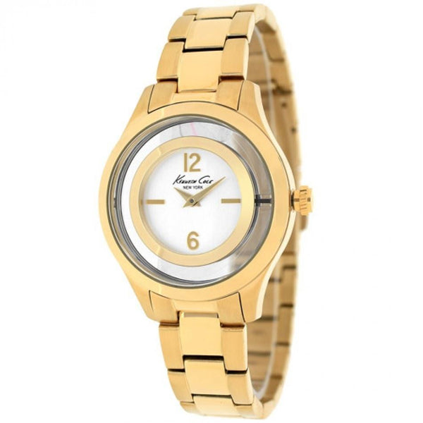 Kenneth Cole Women's 10026946 Classic Gold-Tone Stainless Steel Watch
