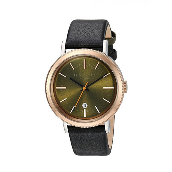 Ted Baker Men's 10031508 Connor Black Leather Watch