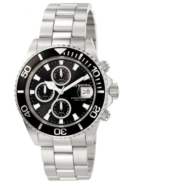 Invicta Men's 1003 Pro Diver Chronograph Stainless Steel Watch