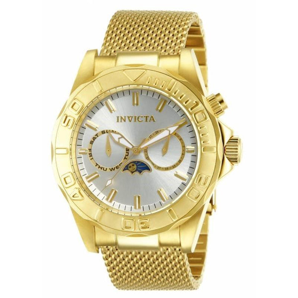Invicta Men's 10597 Pro Diver Multi-Function Gold-Tone Stainless Steel Watch