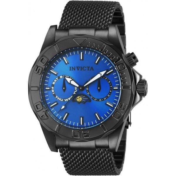 Invicta Men's 10603 Pro Diver Multi-Function Black Stainless Steel Watch