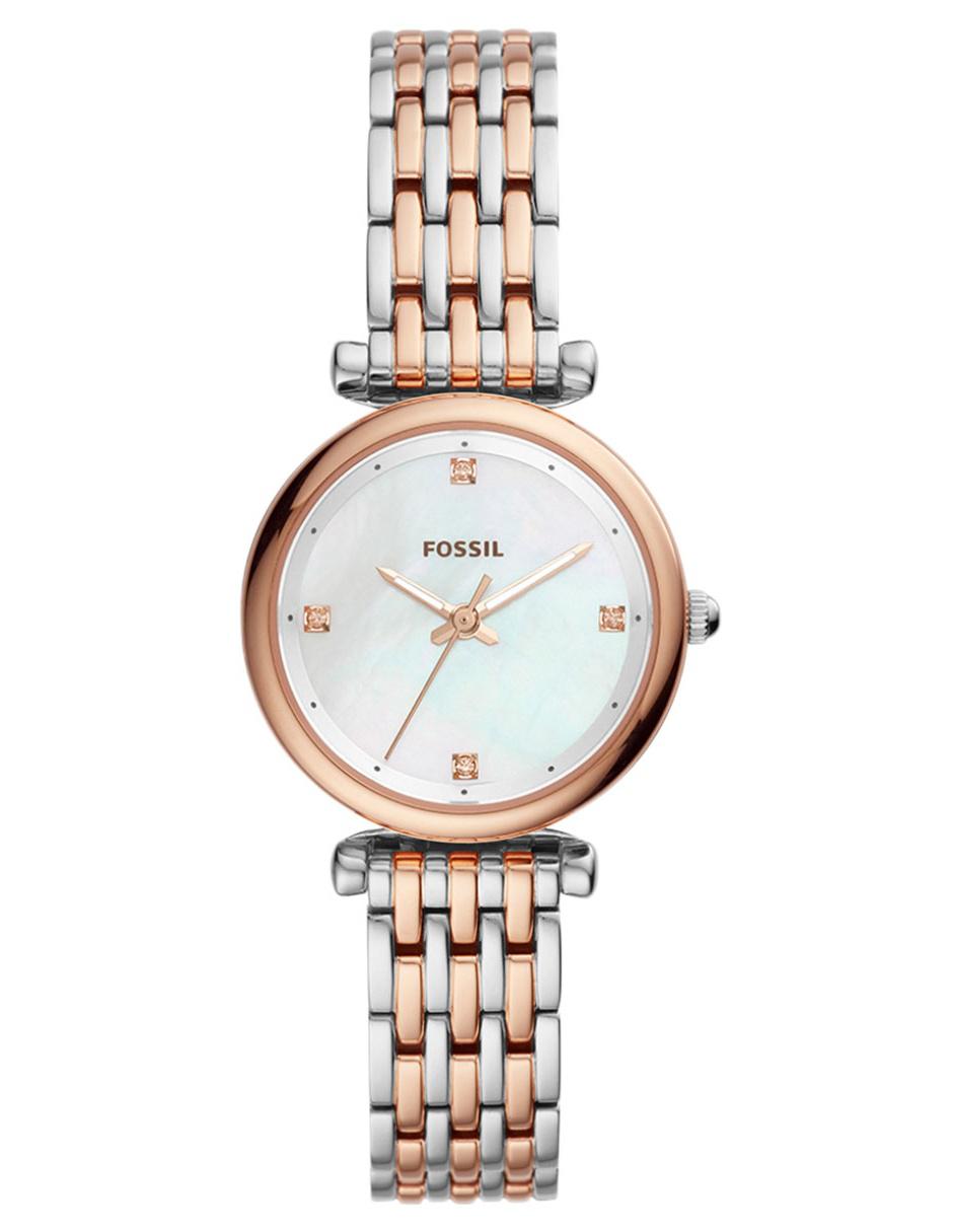 Carlie Ladies Watch (Silver/Rose-Gold)