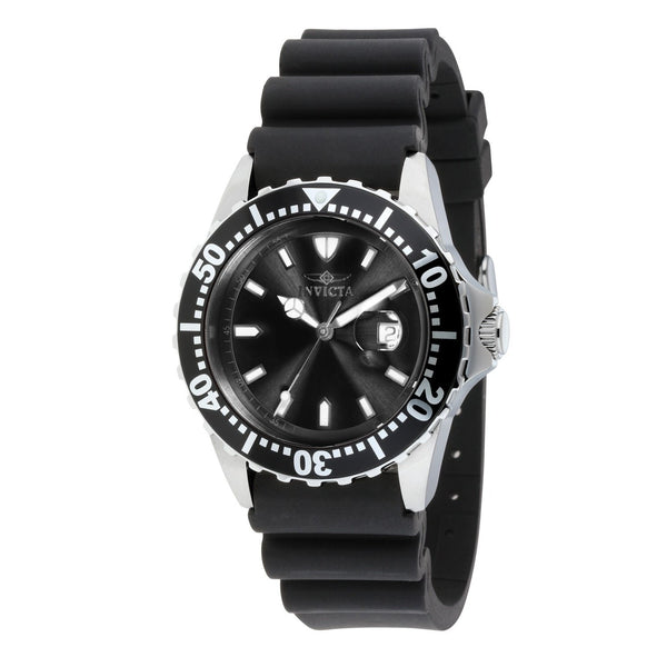 Invicta Men's 10917 Pro Diver Black Polyurethane Watch