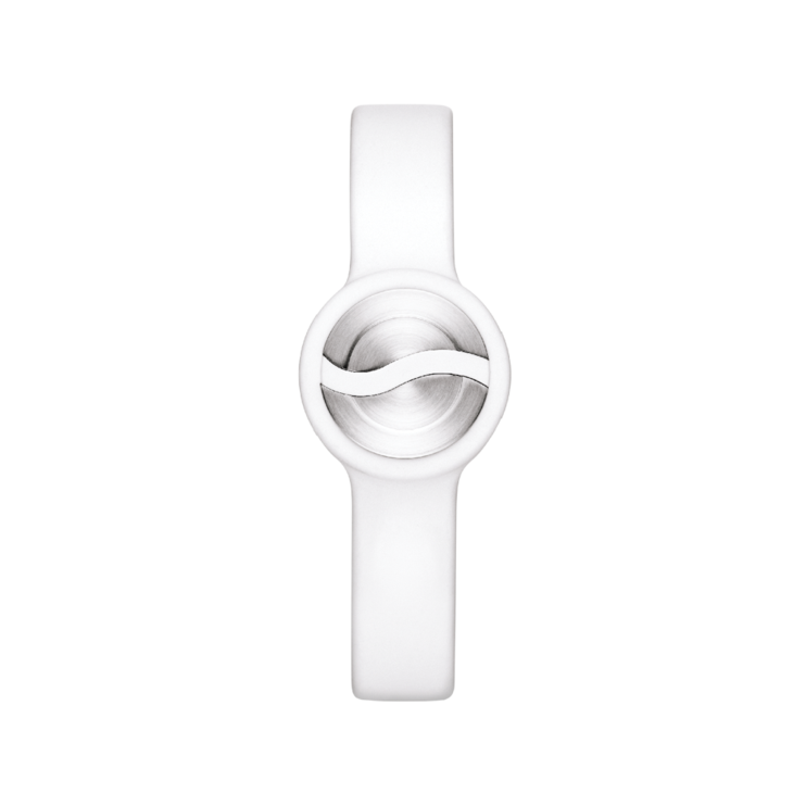 White Sport Rubber Bracelet