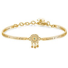 Chakra Dreamcatcher Bracelet (Gold)