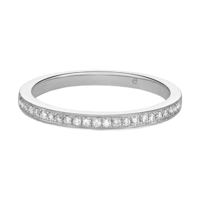 HEARTS ON FIRE Signature Diamond Wedding Band