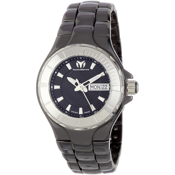 TechnoMarine Women's 110026C Cruise Black Ceramic Watch