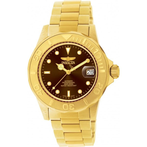 Invicta Men's 11240 Pro Diver Automatic Gold-Tone Stainless Steel Watch