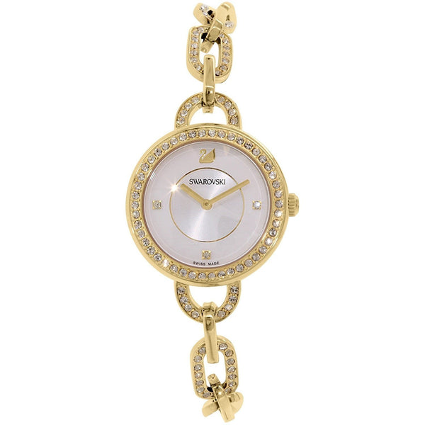 Swarovski Women's 1124151 Aila Crystal Gold-Tone Stainless Steel Watch
