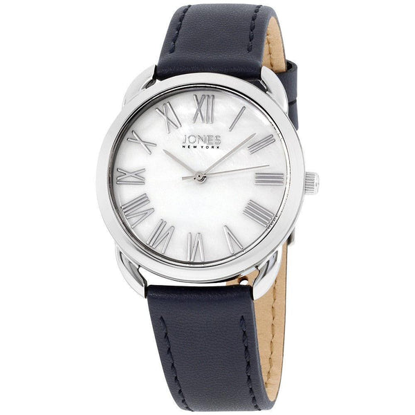 Jones New York Women's 11596S528-007 Blue Leather Watch