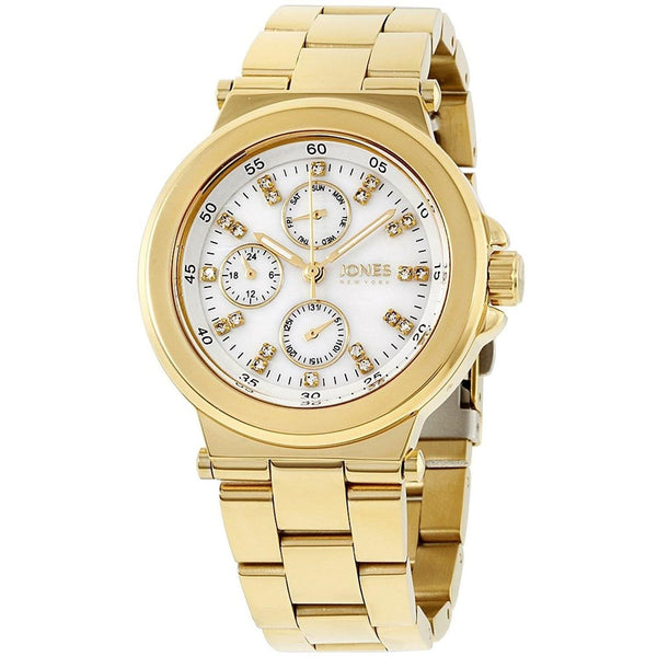 Jones New York Women's 11695G528-005 Gold-Tone Stainless Steel Watch