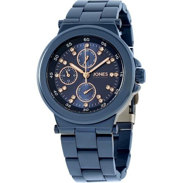 Jones New York Women's 11695N528-007 Blue Stainless Steel Watch