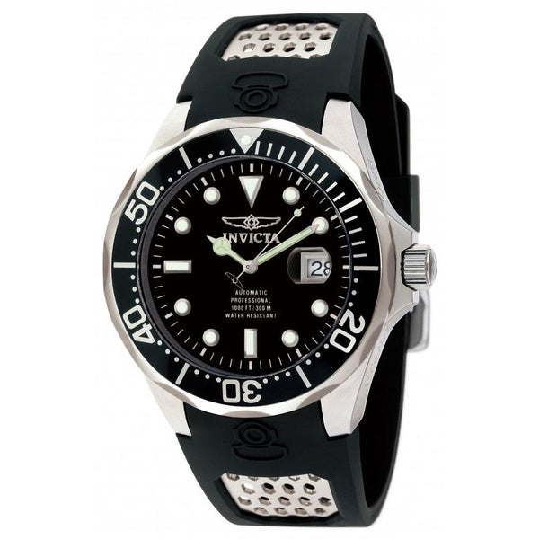 Invicta Men's 11751 Pro Diver Automatic Black Polyurethane and Stainless Steel Watch