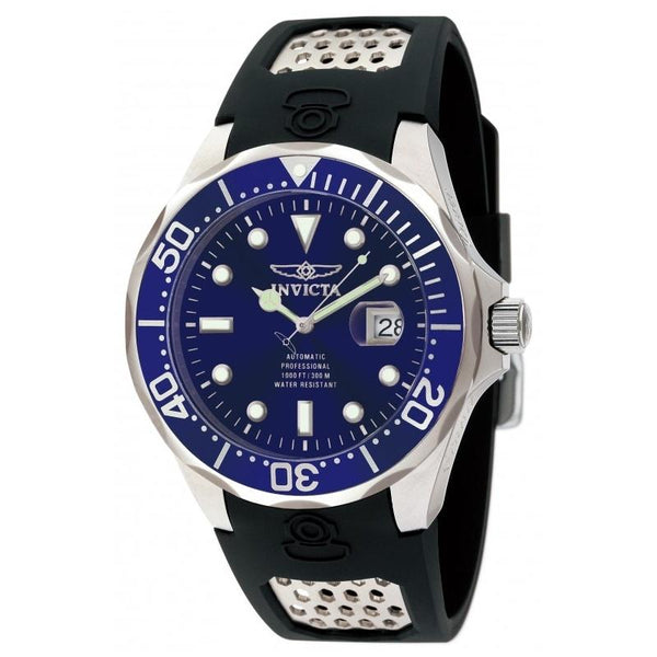 Invicta Men's 11752 Pro Diver Automatic Black Polyurethane and Stainless Steel Watch