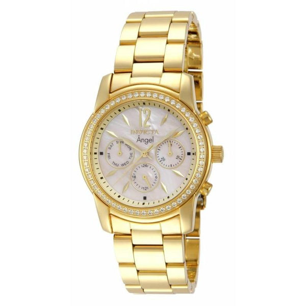 Invicta Women's 11772 Angel Chronograph Gold-Tone Stainless Steel Watch