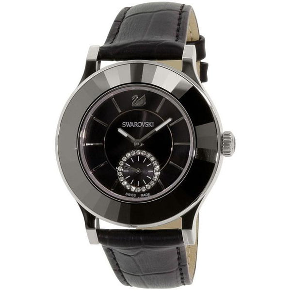 Swarovski Women's 1181759 Octea Classica Black Leather Watch