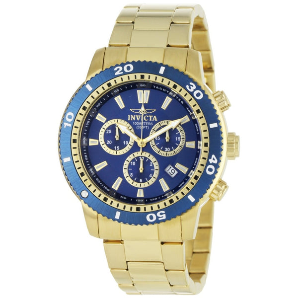 Invicta Men's 1205 Specialty Diver Chronograph Gold-tone Stainless Steel Watch