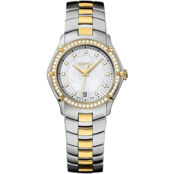 Ebel Women's 1216030 Sport 18kt Yellow Gold Diamond Two-Tone Stainless Steel Watch