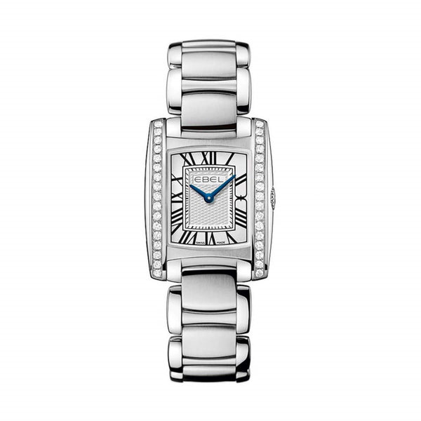 Ebel Women's 1216068 Brasilia Mini Diamond Stainless Steel Watch