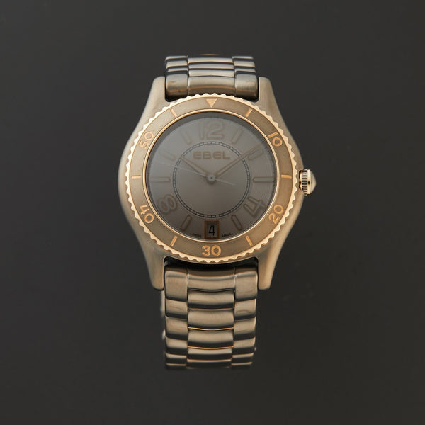 Ebel Women's 1216117 X-1 Two-Tone 18kt Rose Gold and and Stainless Steel Watch