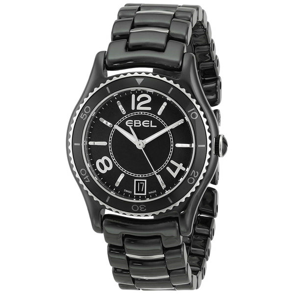 Ebel Women's 1216142 X-1 Black Ceramic and Stainless Steel Watch