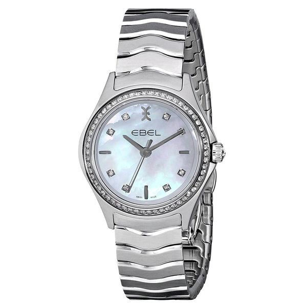 Ebel Women's 1216194 Wave Diamond Stainless Steel Watch