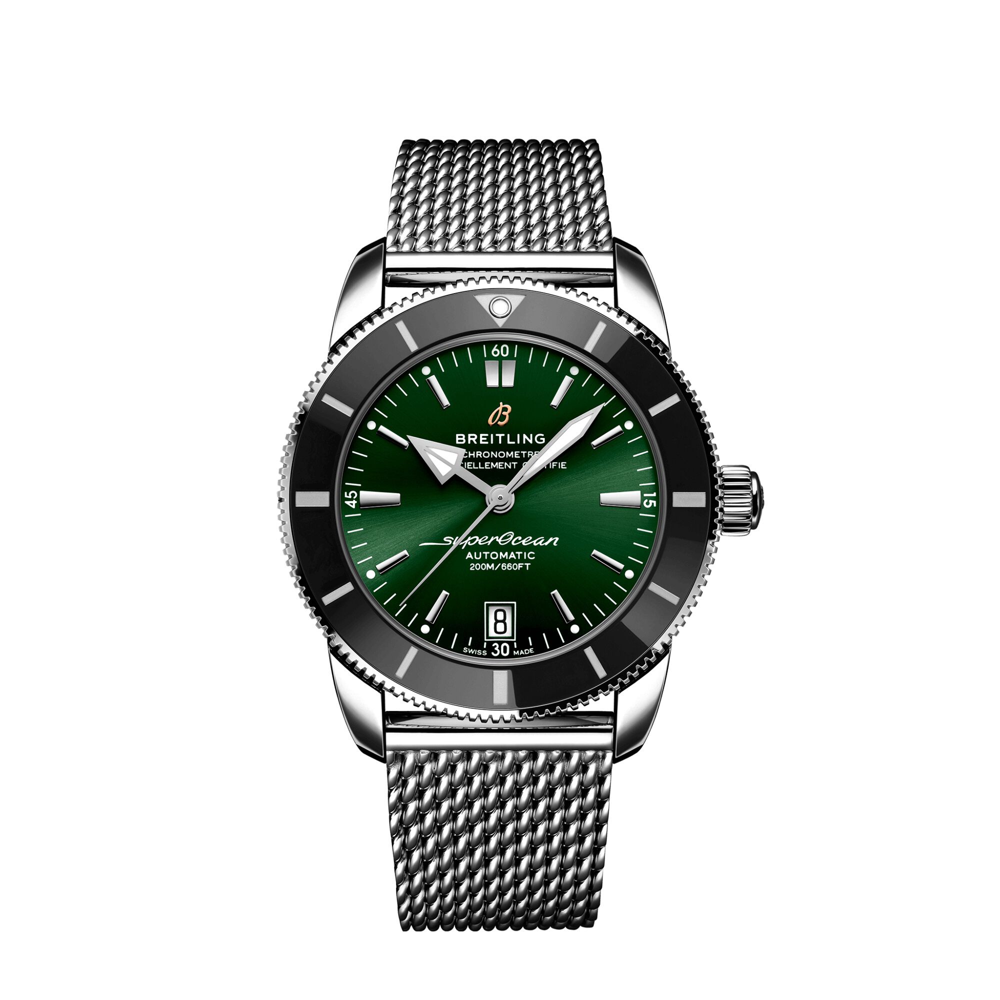 Breitling Superocean Heritage B20 Automatic 42 Green Dial Watch, 42mm