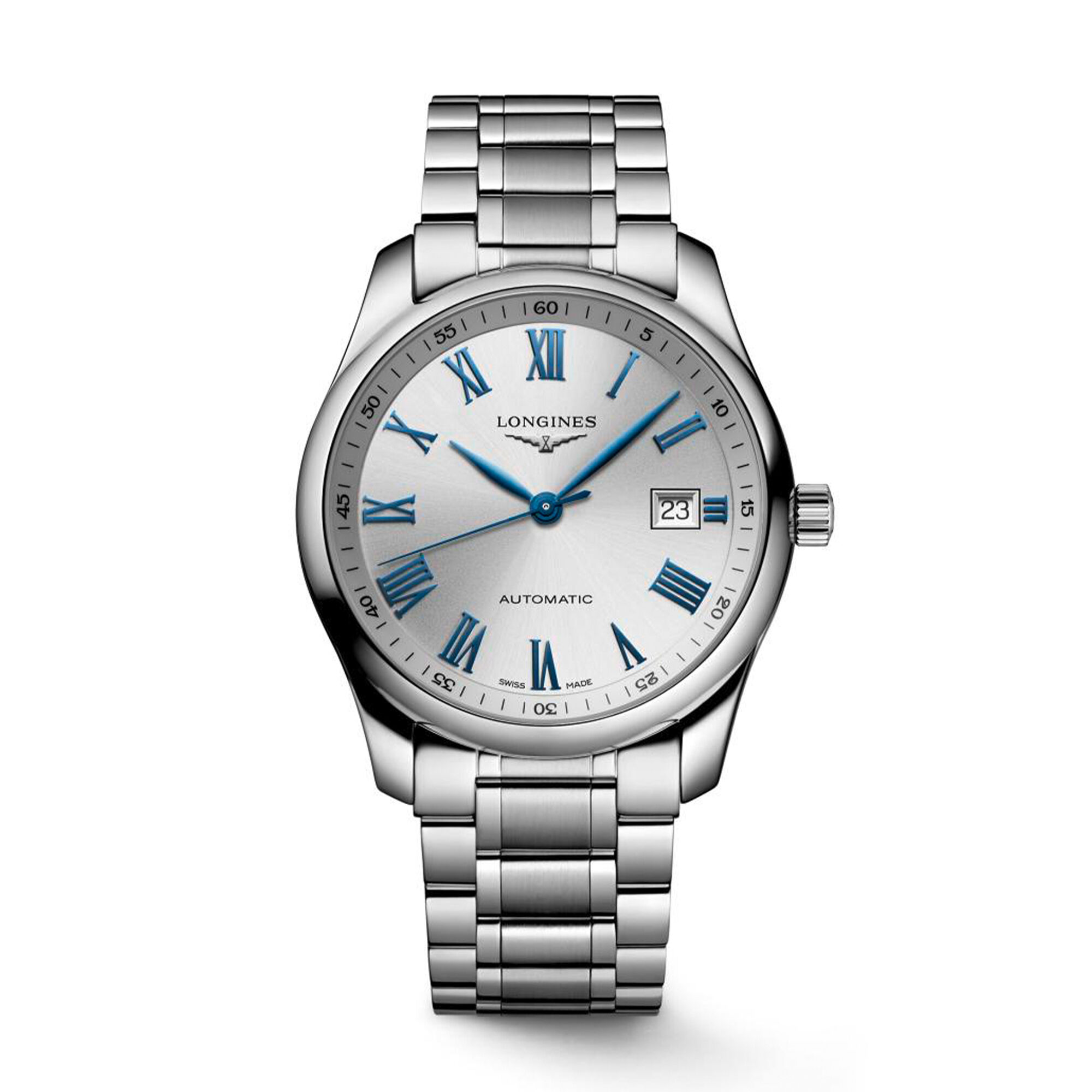 Longines Master Automatic Silver Dial Watch, 40mm