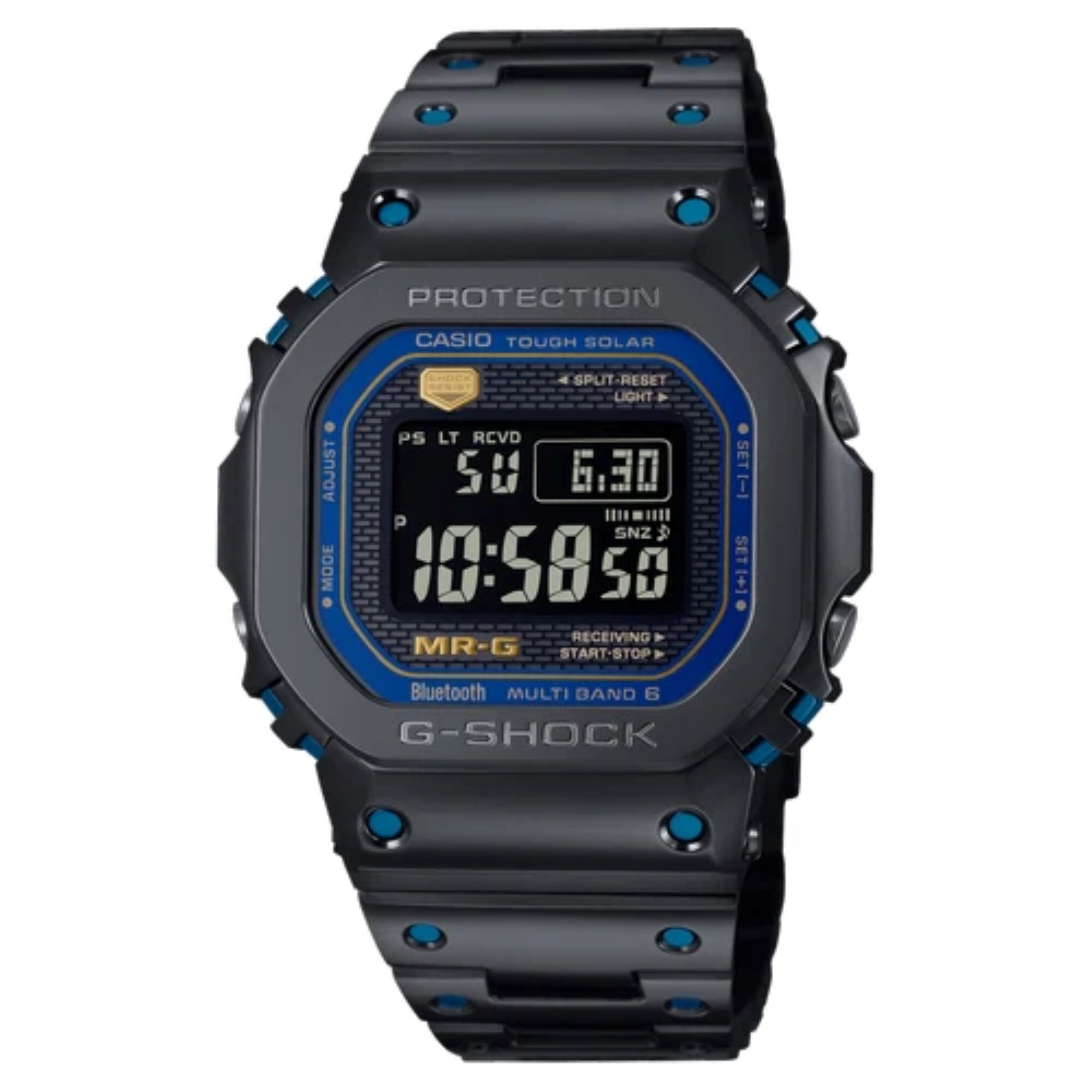 G-Shock MR-G Kiwami Ao-Zumi Black Dial Watch, 43.2mm