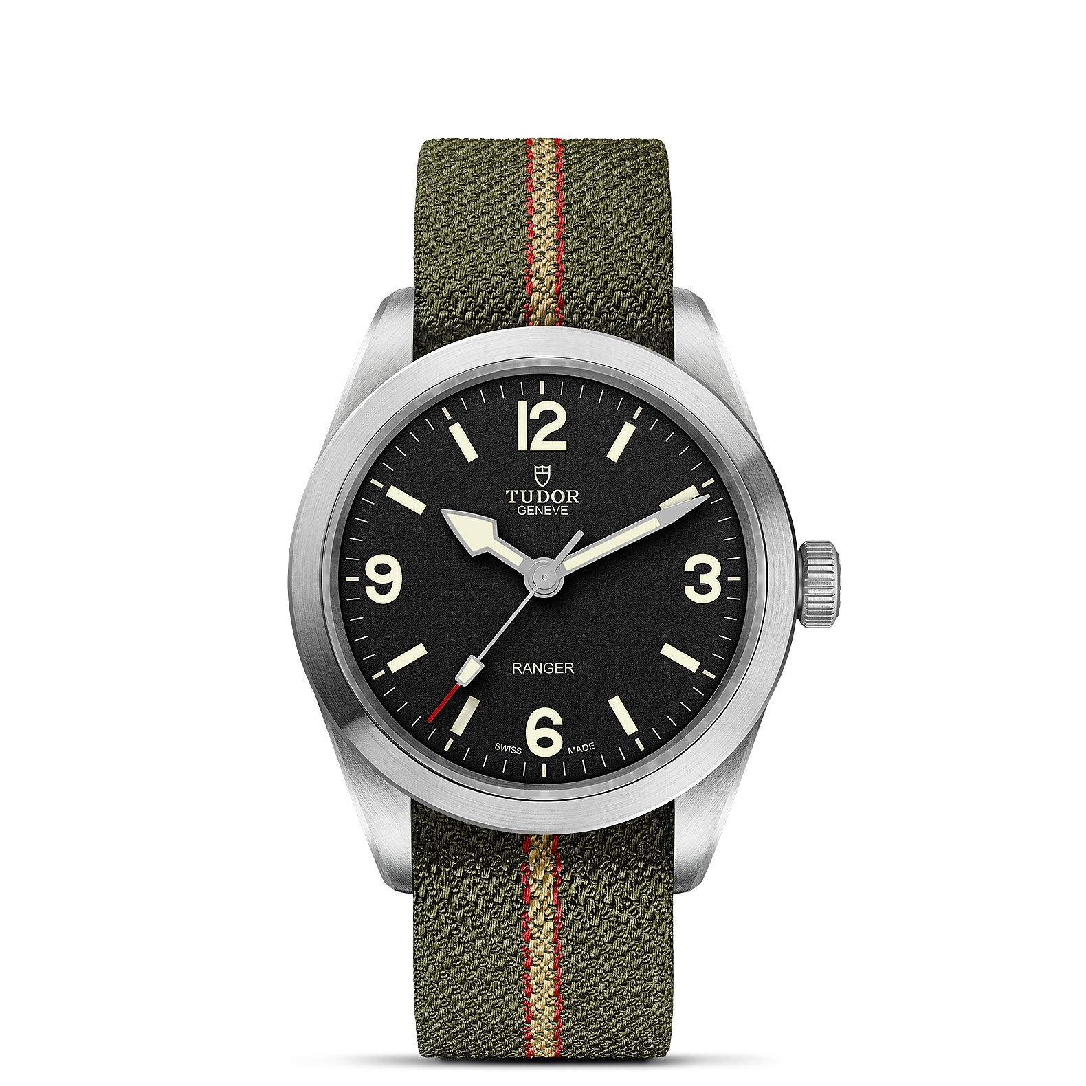 TUDOR Ranger Watch Black Dial, 39mm