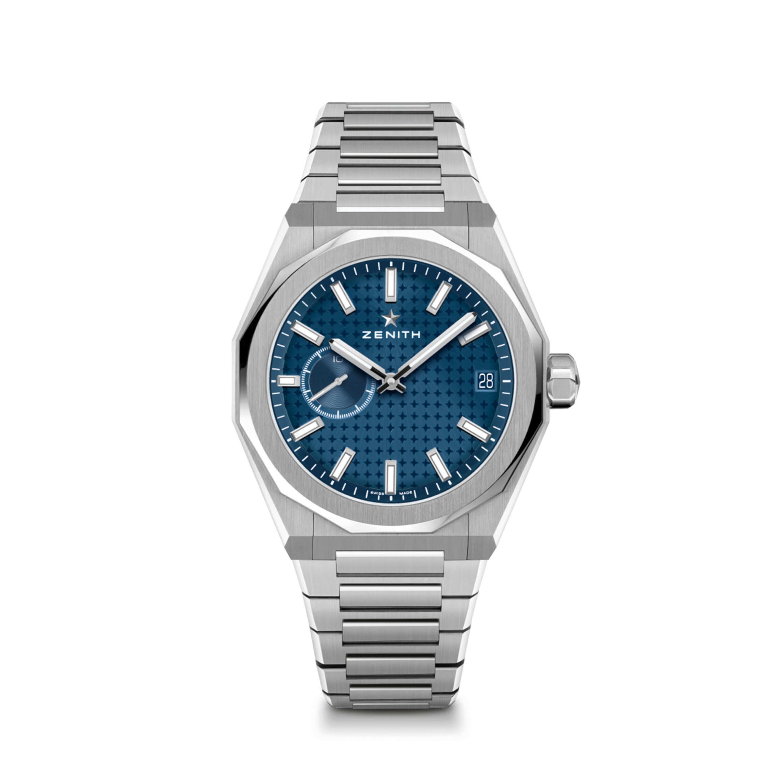Zenith DEFY SKYLINE Watch Blue Dial Steel Bracelet, 41mm
