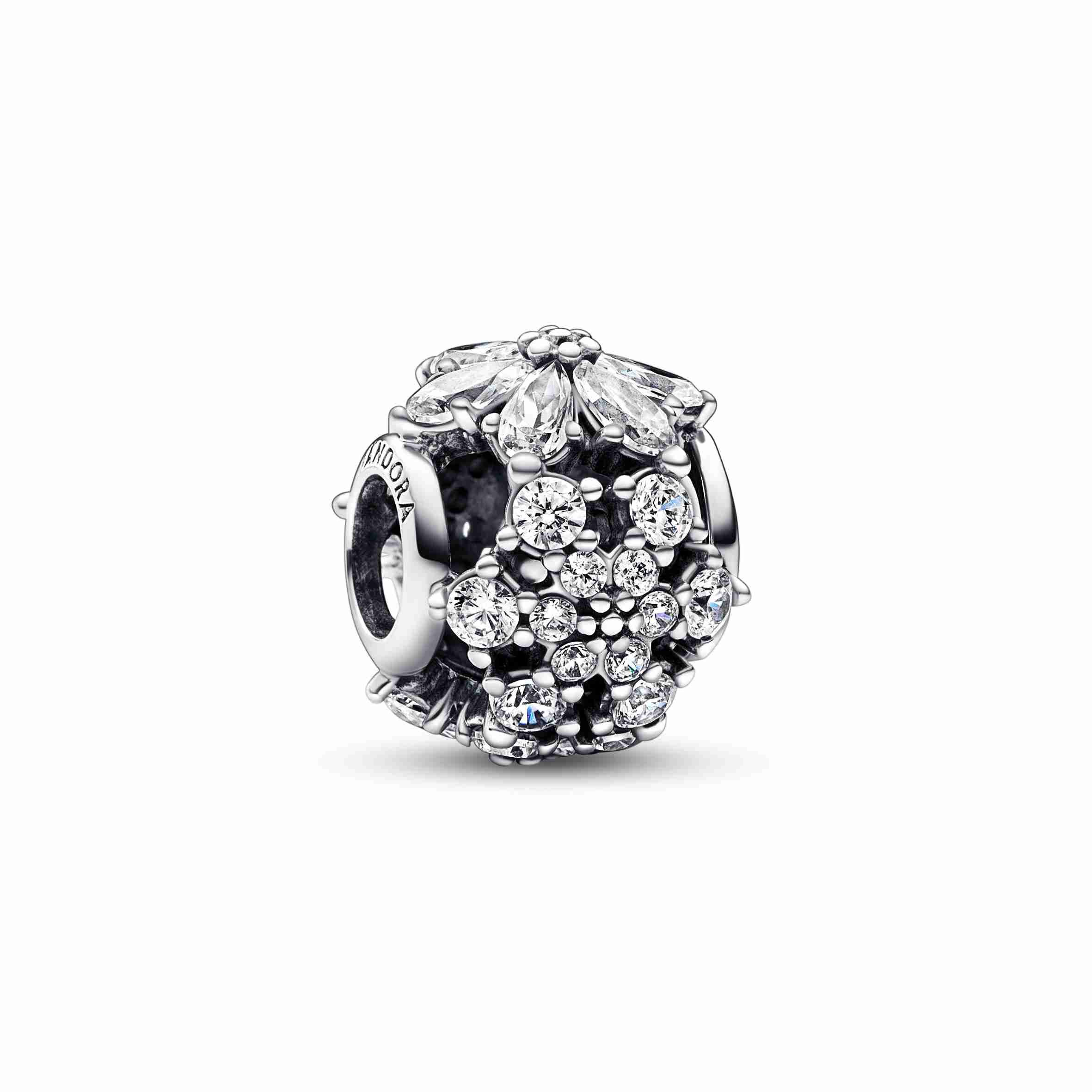 Pandora Sparkling Herbarium Cluster Round Charm